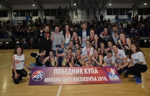 Košarkašice Partizana osvojile Kup