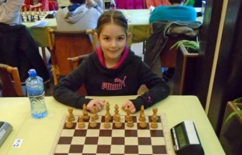 Anastasija Vojinović prvak centralne Srbije u šahu