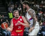 Košarkaši Srbije uz mnogo sreće pobedili Austriju