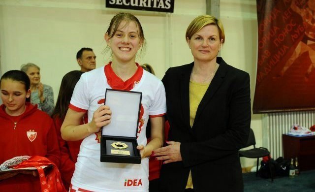 Zvezda osvojila titulu, Mina Đorđević MVP finalne serije prvenstva Srbije